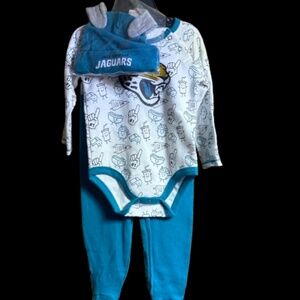 NFL Jacksonville Jaguars baby 6-9months outfit NWT